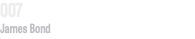 007 James Bond